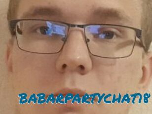 BABARPARTYCHAT18